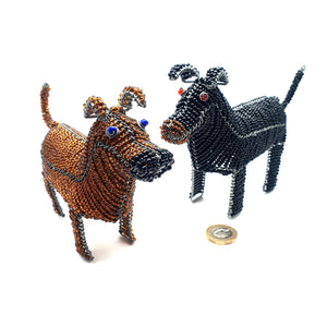 Beaded Dogs  - SALE